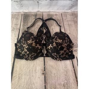 VICTORIA’S SECRET Women’s Very Sexy Push Up Lace Racerback Bra / Size: 32C